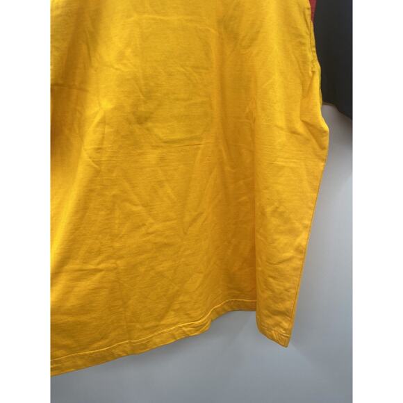 New U.S. POLO ASSN. Yellow Red Blue #3 Short Sleeve Large Tee T Shirt - Picture 8 of 8